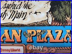 24x36 Poster Pirates of the Caribbean 1982 Walt Disney World Redhead POTC 24x36 Poster Pirates of the Caribbean 1982 Walt Disney World Redhead POTC