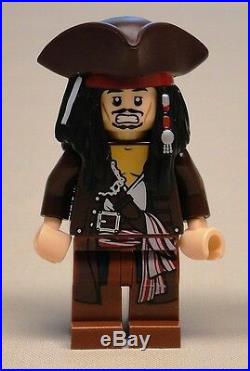 25 NEW Lego Captain Jack Sparrow Minifig Pirates of the Caribbean 4195 4193 4194