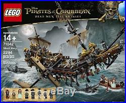 3 Lego Ships- Black Pearl 4184, Queen Annes Revenge 4195, New Silent Mary 71042
