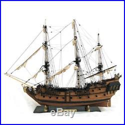 32'' DIY Black Pearl Ship Pirates of the Caribbean Assembly Wooden Sailing Boat