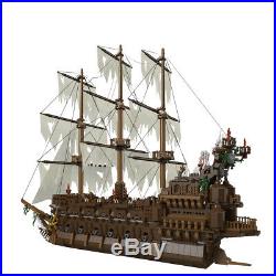 3652PCS Pirates of the Caribbean FLYING DUTCHMAN Building Block Brick Model Boat