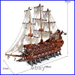 3652PCS+ The Flying Dutchman Ship Educational Building Blocks Set Bricks Toys