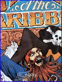 36x54 Poster Pirates of the Caribbean 1982 Walt Disney World Redhead FULL SIZE 36x54 Poster Pirates of the Caribbean 1982 Walt Disney World Redhead FULL SIZE