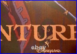 36x54 Poster Pirates of the Caribbean Disneyland Paris ride prop BIG