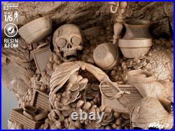 3D Printed Fan Art Pirates of the Caribbean Diorama by Wicked 3D Printed Fan Art Pirates of the Caribbean Diorama by Wicked