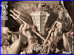 3D Printed Fan Art Pirates of the Caribbean Diorama by Wicked 3D Printed Fan Art Pirates of the Caribbean Diorama by Wicked