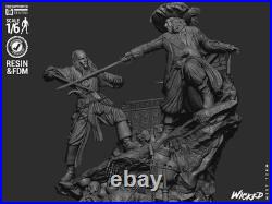 3D Printed Fan Art Pirates of the Caribbean Diorama by Wicked 3D Printed Fan Art Pirates of the Caribbean Diorama by Wicked