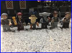 4184 Lego Pirates of the Caribbean Black Pearl 99% complete with ALL Minifigures