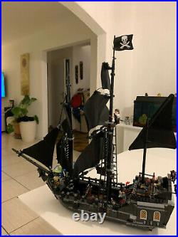 4184 The Black Pearl Ship Pirates of the Caribbean Custom Model Jack Sparrow MOC