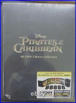 4K ULTRA HD Pirates of the Caribbean 5 Movie Collection Model No. BST 7299 Wa
