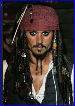 A very young Johnny Depp Life Mask Cast Cap. Jack Sparrow Edward Scissorhands