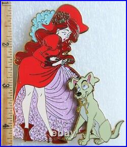ART OF PIRATES OF THE CARIBBEAN RED HEAD DOG KEYS 3.5 inch FANTASY PIN LE 50