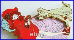 ART OF PIRATES OF THE CARIBBEAN RED HEAD DOG KEYS 3.5 inch FANTASY PIN LE 50