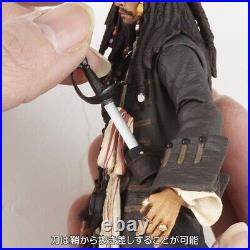 Amazing Yamaguchi Revoltech Figure Pirates of the Caribbean Jack Sparrow