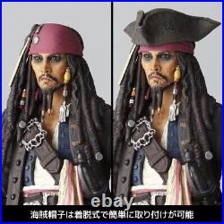 Amazing Yamaguchi Revoltech Figure Pirates of the Caribbean Jack Sparrow