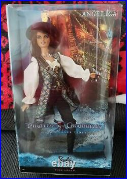 Angelica Barbie Pirates of The Caribbean NRFB T7655 | Pirates Of The ...