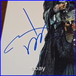 Auto Johnny Depp Signature 8X10 Pirates of the Caribbean Photo Autograph Sparrow Auto Johnny Depp Signature 8X10 Pirates of the Caribbean Photo Autograph Sparrow