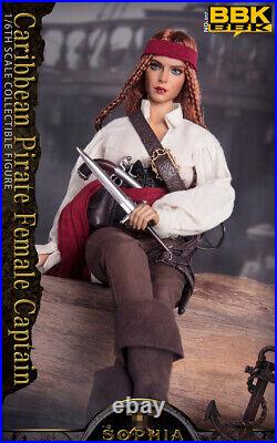 BBK Pirates of the Caribbean Female Captain Sophia 1/6 Action Figure Doll BBK017