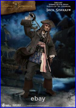 BEAST KINGDOM DAH-017 Pirates of the CaribbeanCaptain Jack Sparrow 8 Figure
