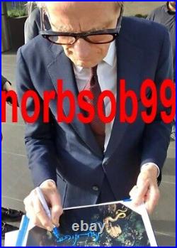 BILL NIGHY SIGNED PIRATES OF THE CARIBBEAN 11x14 PHOTO withPROOF & BECKETT BAS COA