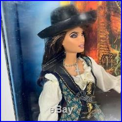 Barbie Angelica Pirates Of The Caribbean 2010 Doll Pink Label Unopened Box Wear