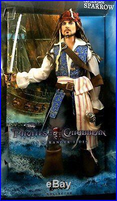 Barbie Captain Jack Sparrow Doll Pirates of the Caribbean Johnny Depp NRFB