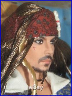 Barbie Collector Jack Sparrow Pirates of the Caribbean Pink Label New NRFB
