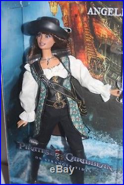 Barbie Collector Pink Label Angelica Pirates of the Caribbean Doll 2010 NRFB