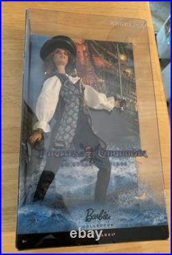 Barbie Collector Pink Label Pirates Of The Caribbean Angelica 2010 Doll New NIB