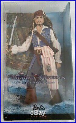 Barbie Collector Pink Label. Pirates Of The Caribbean Captain Jack Sparrow. NIB