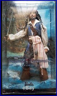 Barbie Collector Pink Label Pirates of the Caribbean Captain Jack Sparrow Doll