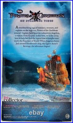 Barbie Collector Pirates of the Caribbean On Stranger Tides Angelica Doll 2010 Barbie Collector Pirates of the Caribbean On Stranger Tides Angelica Doll 2010