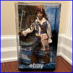 Barbie Ken Captain Jack Sparrow Pirates Articulated Model Nrfb Nm! New & Sealed