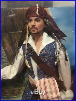 Barbie Pirates of The Caribbean On Stranger Tides Captain Jack Sparrow NIB