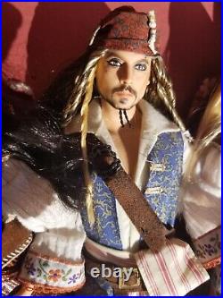 Barbie Pirates of the Caribbean Jack Sparrow & Barbie Barcelona & Top Model