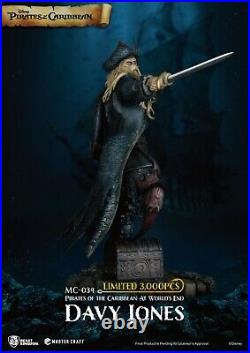 Beast Kingdom Master Craft Pirates of the Caribbean at Worlds End Davy Jones NEW