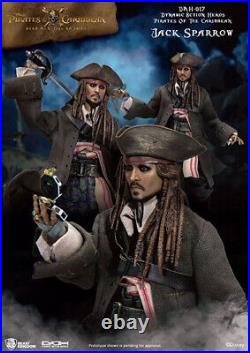 Beast Kingdom Pirates of the Caribbean DAH-017 Captain Jack Sparrow Figure New