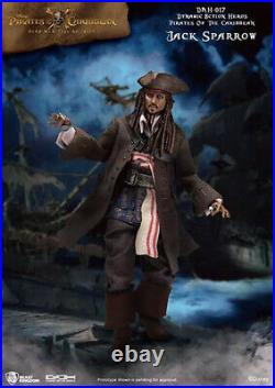 Beast Kingdom Pirates of the Caribbean DAH-017 Captain Jack Sparrow Figure New