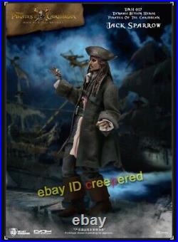 Beast Kingdom Pirates of the Caribbean Jack Sparrow 1/6 Action Figures 12'' TOYS