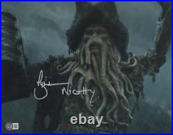 Bill Nighy Signed 11x14 Photo Pirates Of The Caribbean Autograph Beckett 4