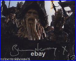 Bill Nighy Signed Autographed Pirates Of The Caribbean Photo Wow