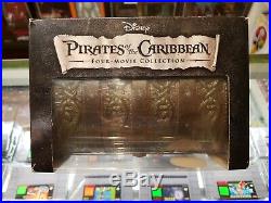 Blu Ray Pirates of the Caribbean Four-Movie Collection 15 Disc Set