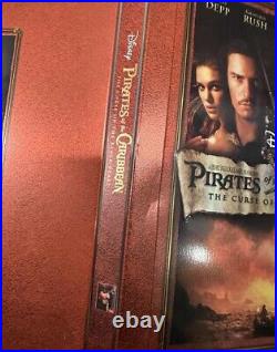 Blu-ray PIRATES OF THE CARIBBEAN x3 1 +2 +3 TRILOGY Steelbooks ZAVVI UK OOP