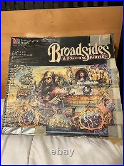 Broadsides and Boarding Parties 1984 Milton Bradley Gamemaster Series Complete