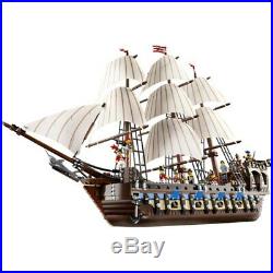 Building Blocks Sets 22001 Pirates Of The Caribbean Battleship Flag Ship Model