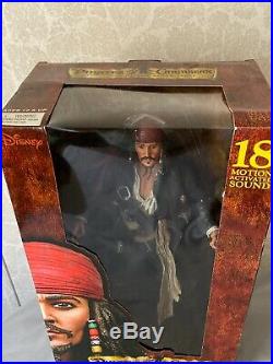 Capt. Jack Sparrow Pirates of the Caribbean Curse of the Black Pearl 18 Inch Fig
