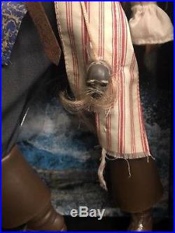 Captain Jack Sparrow Barbie Doll Ken Pirates of the Caribbean Johnny Depp T7654