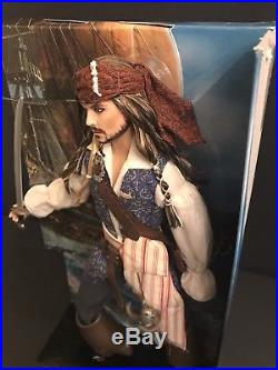 Captain Jack Sparrow Barbie Doll Ken Pirates of the Caribbean Johnny Depp T7654