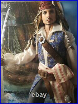 Captain Jack Sparrow Barbie Doll. Pirates of the Caribbean Stranger Tides. NEW