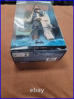 Captain Jack Sparrow Pirates Of The Caribbean Barbie Pink Label Johnny Depp